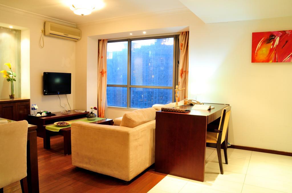 Shanghai Kingland Serviced Apartment Luaran gambar